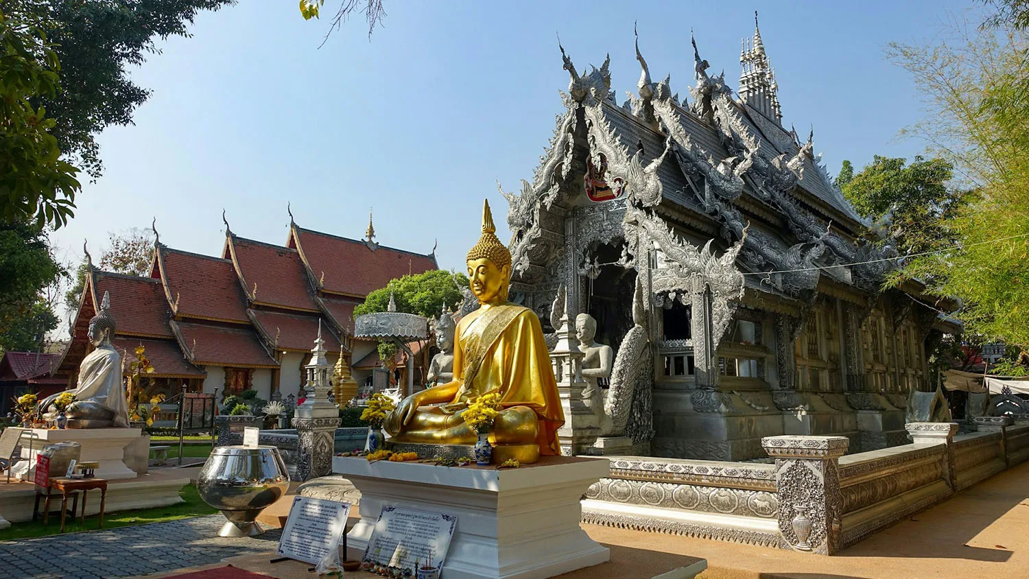 Thailand – de Silver Temple in Chang Mai